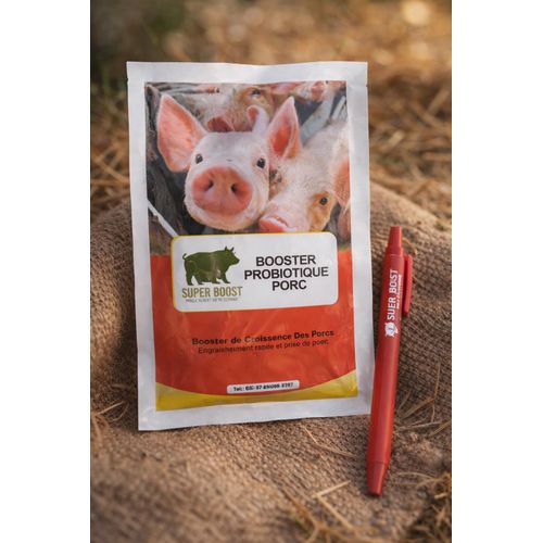 Alimentation Bio - Nutrition animale - Booster PROBIOTIQUES PORCS 100g