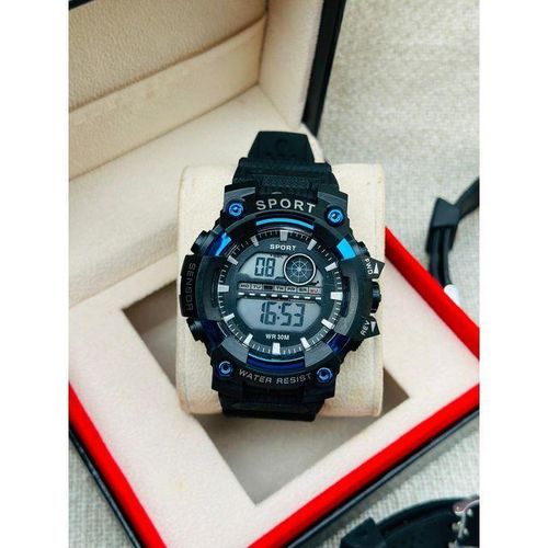 Montre numérique unisexe Multifonctionnelle, Montres de sport pour homme et femme
