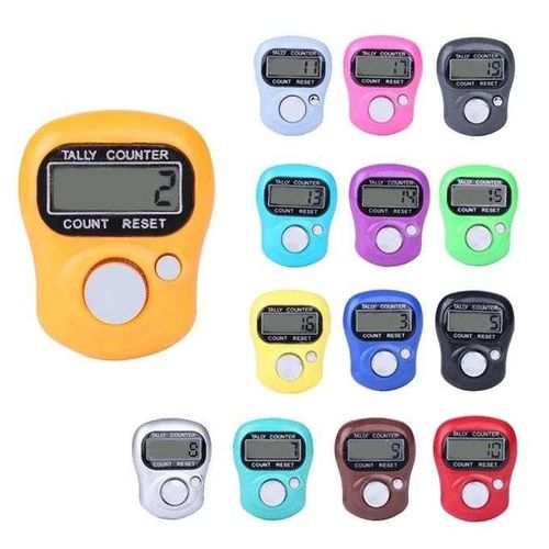 2 Ecran Led Chapelet Electronique Musulman - Compteur De Doigt - Multicolor