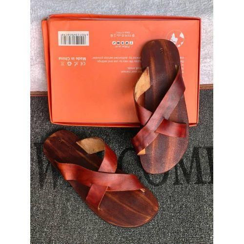 AFRICA Sandales en véritable cuir pour homme GB