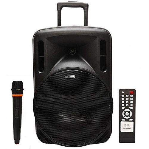 Bluetooth Speaker Trolley -SP-102- 6600 MA -Noir