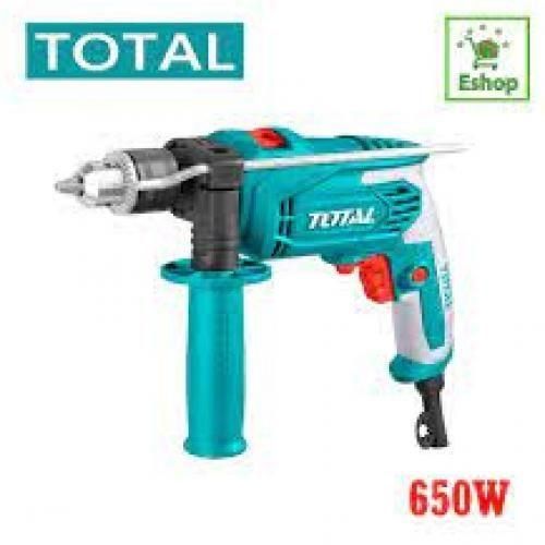 Perceuse Total électronique - 650 W - 13mm