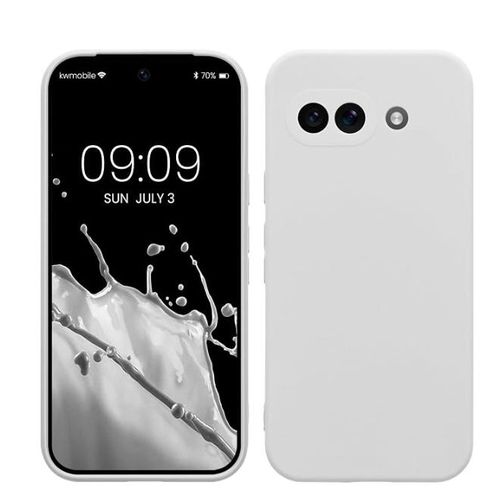 Coque Silicone Compatible Pour Google Pixel 9 A - BLANC
