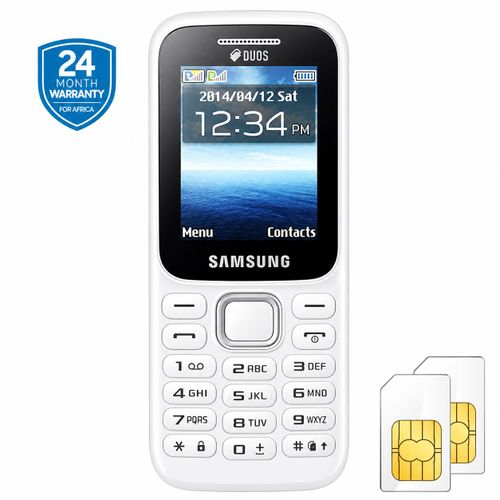 Téléphone touche - SM-B310E -2 Puces - Blanc