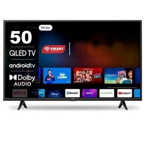 TV LED -GOOGLE 50 Pouces - Wi-Fi- UHD TV-4K - Andoïd TV – Youtube - 24 Mois De Garantie