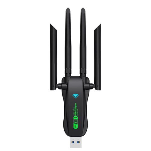 Adaptateur Récepteur WiFi6 pour Carte Réseau Sans Fil, Sans Pilote, Double Fréquence 5G, USB Plug and Play, En Stock