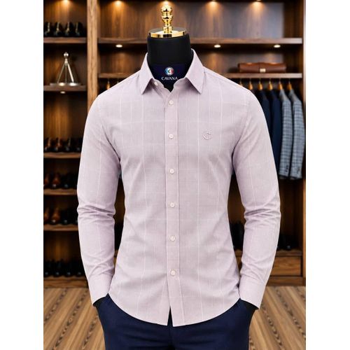 Chemise homme élégante à manches longues
