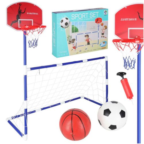Jeu de sport multifonction 2 en 1 - FOOTBALL et BASKETBALL