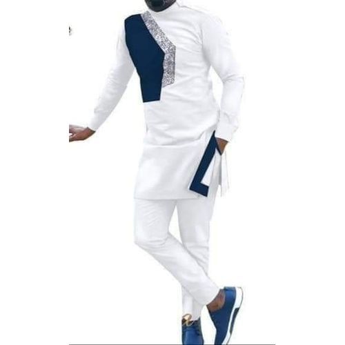 Tunique Homme De Couleur Blanche