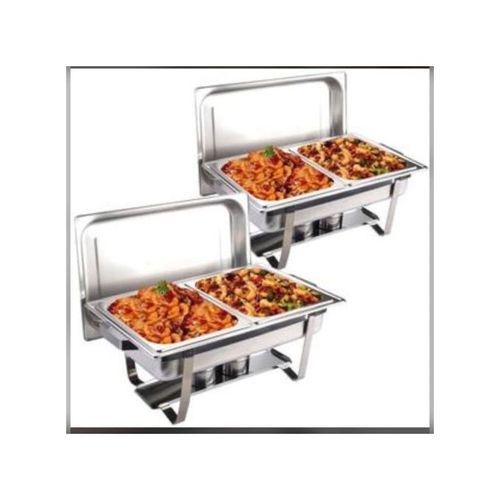 Chafing Dish (Chauffe Plat) Rectangulaire - Inox