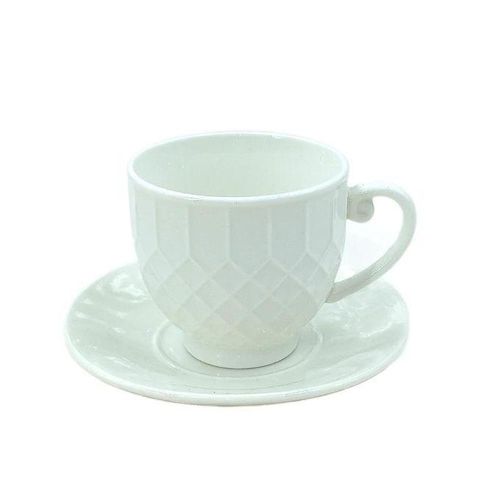 Ensemble de 6 tasses et 6 soucoupes GT