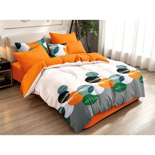 Lot de 2 Draps et 4Taies - Confort et Élégance pour Lit 3 Places
