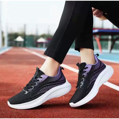 Baskets respirantes pour femmes, légères, à semelle souple et amortissante, chaussures de course et de marche décontractées pour filles
