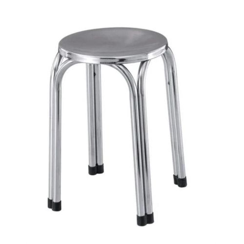 Chaises Effet Inox Blanc