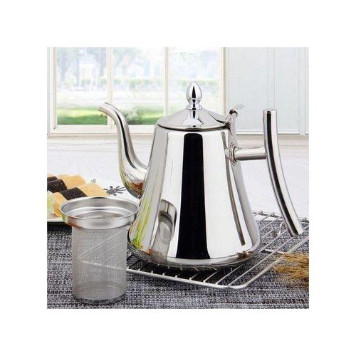 Théière En Acier Inoxydable - Cafetière Avec Filtre - Bouilloire CC