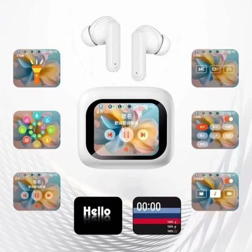 Écouteurs Bluetooth TWS avec Écran Intelligent HD – Nouvelle Génération