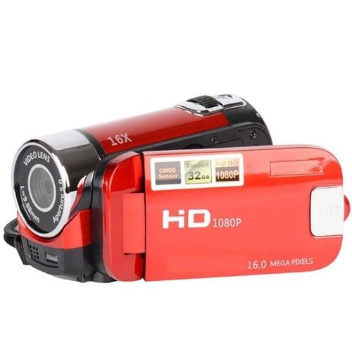 Caméra DV HD de 16 millions de pixels pour la maison et les voyages, avec zoom numérique 16x