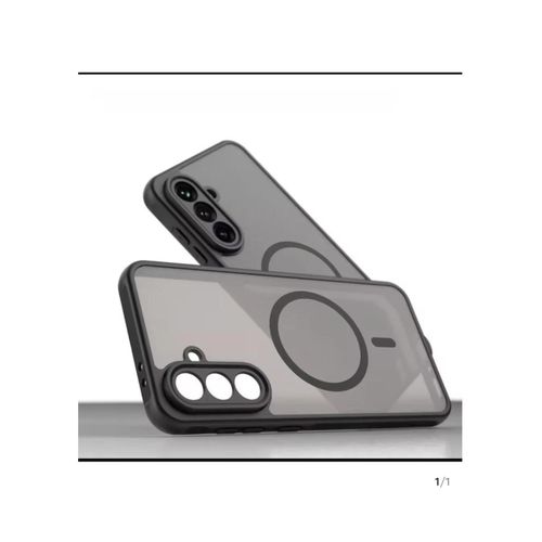 Coque SAMSUNG A 56 5G noir transparent magsafe