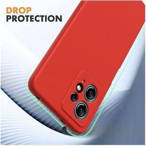 Coque En Silicone Redmi Note 12 4G AVEC ANTICHOC - ROUGE