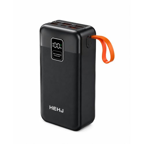 Power Bank 40000mAh – Charge Rapide 22.5W avec Câbles Intégrés