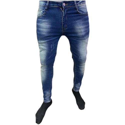 Pantalon Jeans Homme Bleu