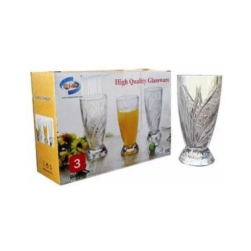 Lot De 3 Verres De Qualité De Boisson