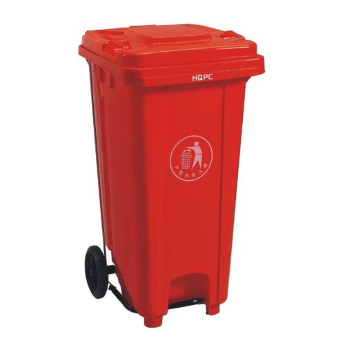 poubelle à pédale pour déchets d'une capacité de 120 litres