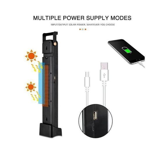 Lampe Solaire D'urgence Rechargeable USB
