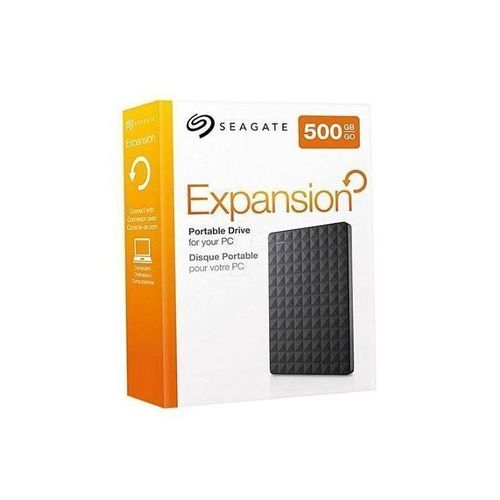 Seagate-Expansion 500 Go – Le disque dur portable compact et universel pour PC et Mac