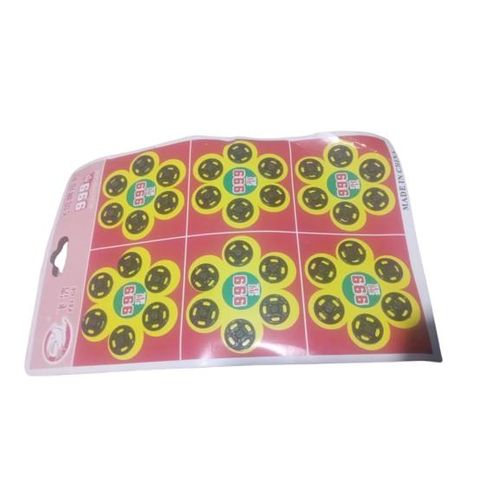 Bouton-pression en plastique -Couleur Noir