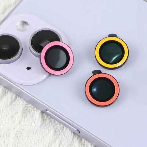 Protecteur Lumineux Caméra Arrière Pour IPhone 15 Plus, Anti-Rayures, Verre Trempé