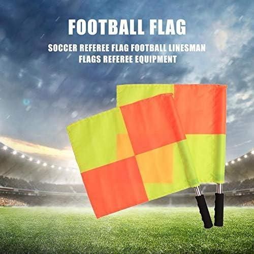 ORIGINAL 2 drapeaux de football Toruiwa - Drapeau pour arbitre de touche - Equipement sportif d'arbitre assistant