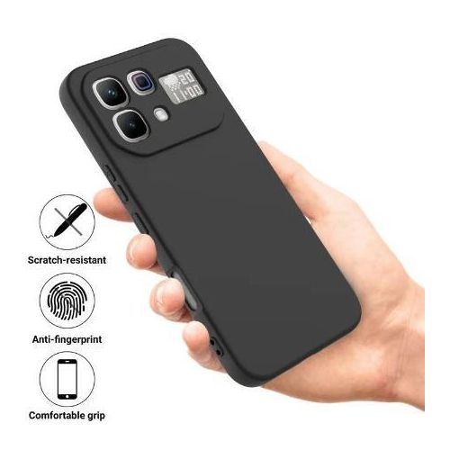 Coque en silicone Infinix Note 60 / 60 Pro 5G - Noir