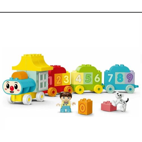 Jeu éducatif de train de chiffres à construire pour enfants dès l'âge de 3 ans