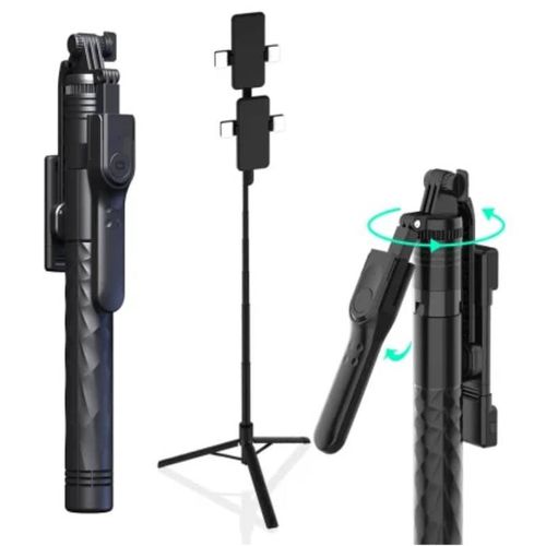Trépied Selfie Stick Bluetooth Multifonction 3 en 1