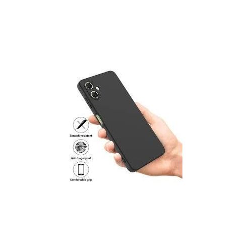 Coque Silicone Compatible Pour Samsung Galaxy A06 + 1AntiChoc- Noir