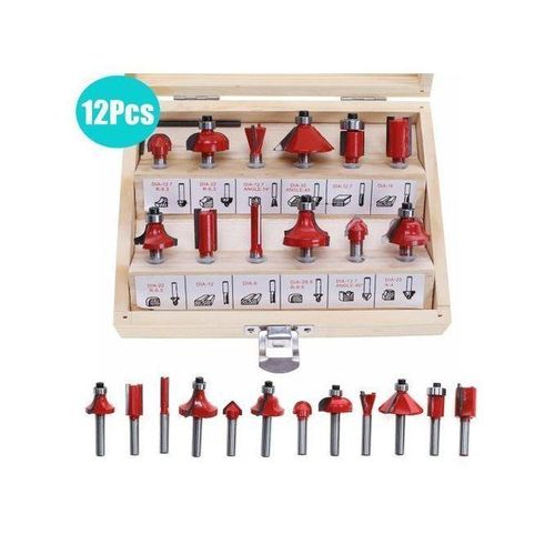 Jeux De Mèche Défonceuse - 12Pcs