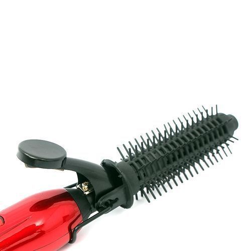 Fer à Brushing / Boucler 2 En 1 GM -2906 - Noir/Rouge