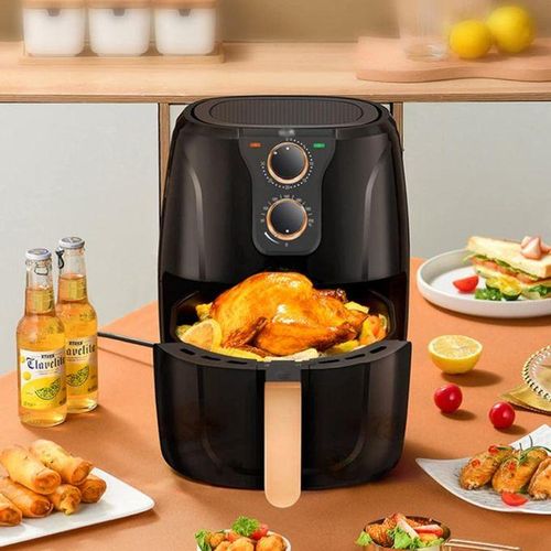 Sokany Friteuse à Air Grande Capacité De 5,5 L Friteuse à Air Sans Huile Circulation D'air Chaud à 360°