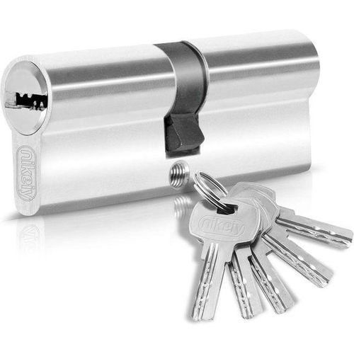 Cylindre de serrure profile - Avec 5 clé - Longueur :40 mm QLTE ABS