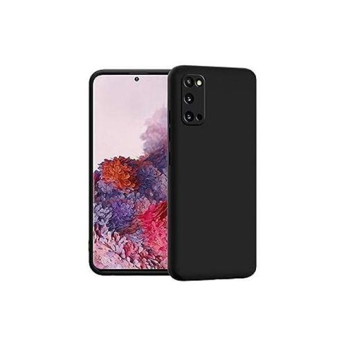 Coque En Silicone Compatible Pour Samsung Galaxy S20 Avec Antichoc - NOIR