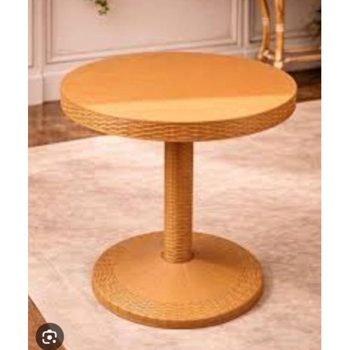 Tables natté démontables en plastique marron 02