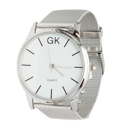 Montre Dame Cadran Rond - Argent