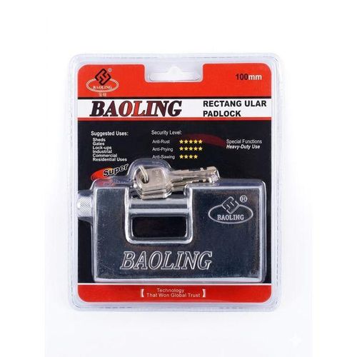 Cadenas de sécurité baoling anti sciage 100mm