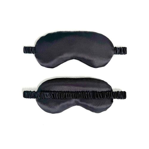 Masque de sommeil en soie luxueux 1 pièce — masque occultant doux et élastique, idéal pour dormir, voyager ou faire la sieste