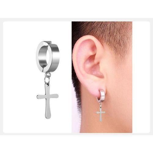 Boucle d'oreille à aimant pour homme