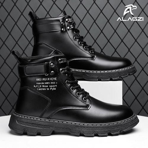 2025 Bottes d'affaires Décontractées Pour Hommes - Noir