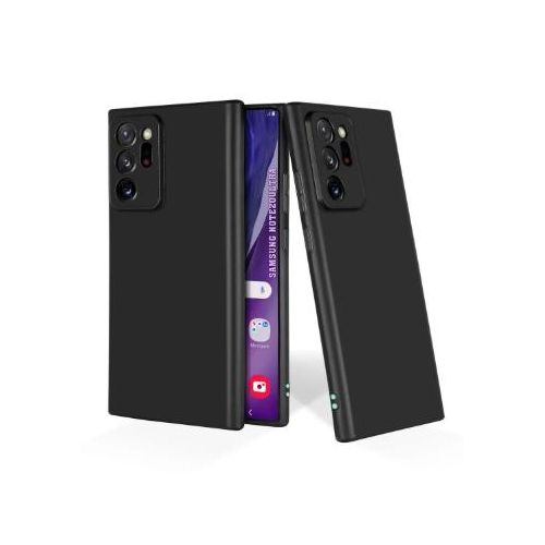 Coque En Silicone Compatible Pour Samsung Galaxy Note 20 Ultra - NOIR