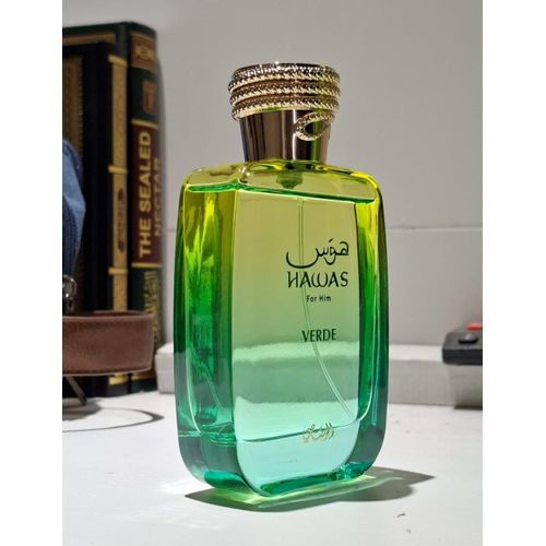 SUPER PARFUME AGRUME ET FRAIS-EAU DE PARFUM- HAWAS VERDE-100ML