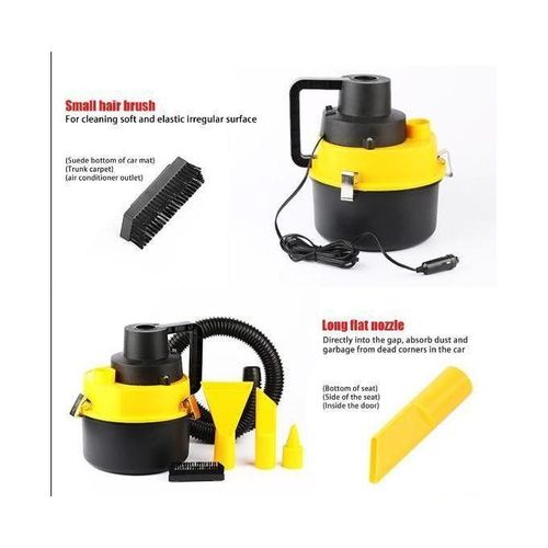 Puissant Aspirateur De Voiture Portable Haute Puissance, 12V